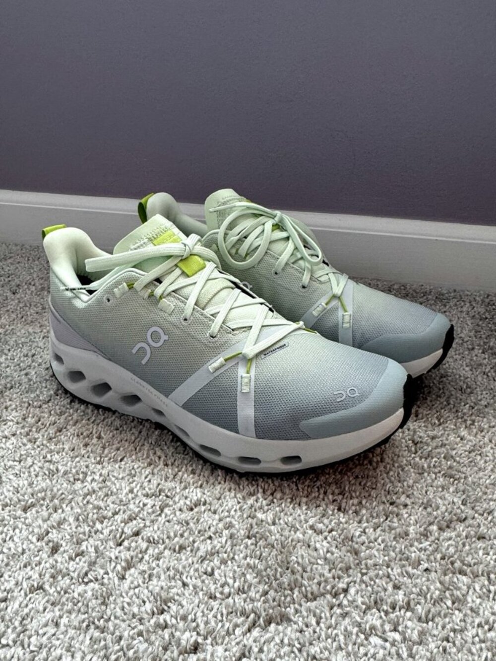 On Cloud Cloudsurfer Trail Waterproof Running Shoes Womens 9.5 NWT